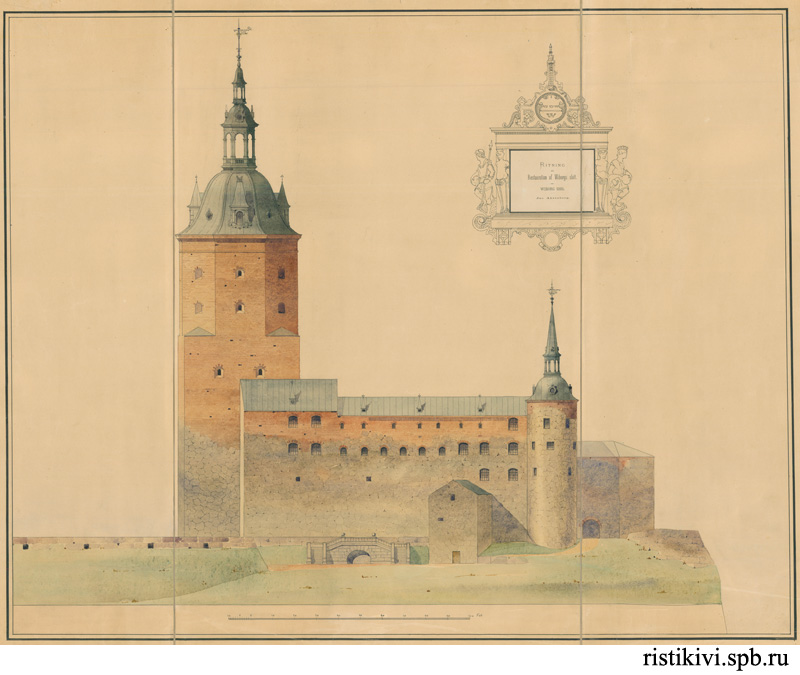 Проект реконструкции Выборгского замка 1885 года